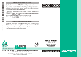 Manuale CXC1000
