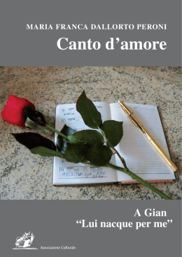 libretto ìCanto díamoreî_Layout 1