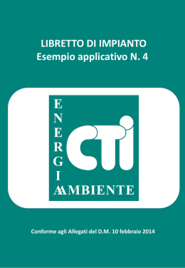 Esempio applicativo N. 4