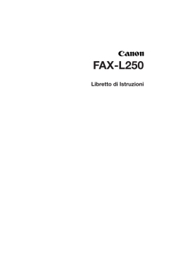 FAX-L250 - Canon Centre