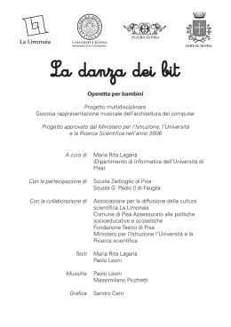 libretto - Dipartimento di Informatica