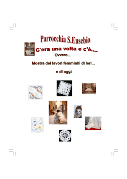 LIBRETTO MOSTRA.pub - parrocchia sant`eusebio