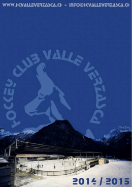 Libretto HCVV 2015 web - Hockey Club Valle Verzasca