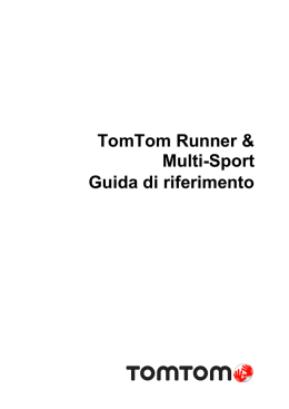TomTom Runner & Multi-Sport