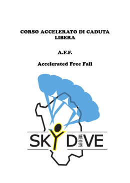 corso accelerato di caduta libera aff