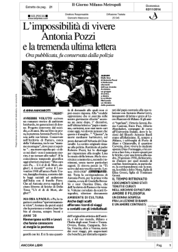 Il Giorno Milano-Metropoli