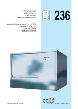 manuale d`uso