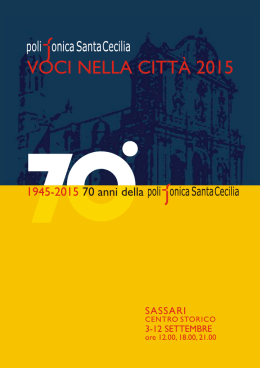scarica libretto - Polifonica Santa Cecilia