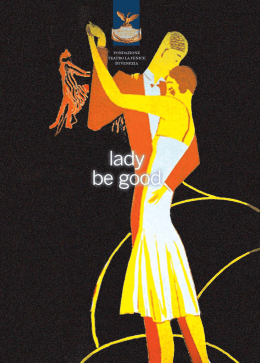 "Lady, be good!" - libretto di sala