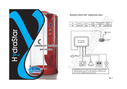 Istruzioni di montaggio – Libretto Vasche