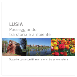 lusia libretto - Proloco Lusia