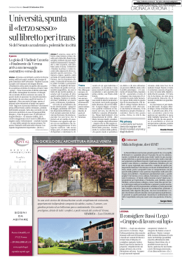 Universit&agrave;, spunta il &laquo;terzo sesso&raquo; sul libretto per i trans