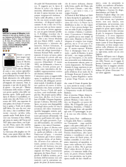 VACCAJ La sposa di Messina (melo dramma in due atti su libretto di