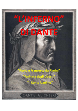 Libretto serate dantesche - Associazione Arte e Cultura Schivenoglia