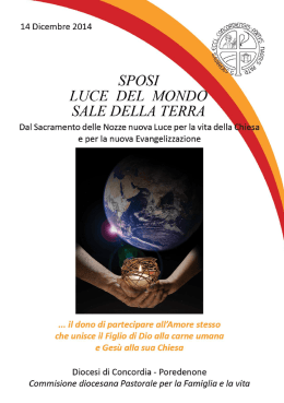 sposi luce del mondo - Diocesi di Concordia