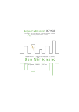 Scarica libretto - Compagnia Giardino Chiuso