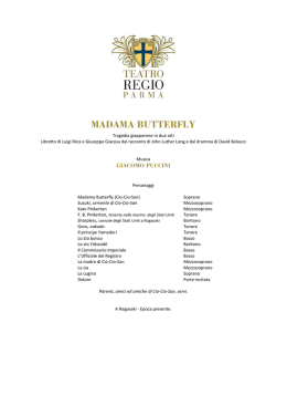 Libretto - Teatro Regio