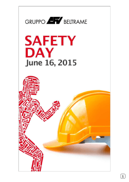 Libretto Safety Day
