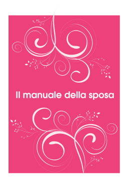 Il manuale della sposa