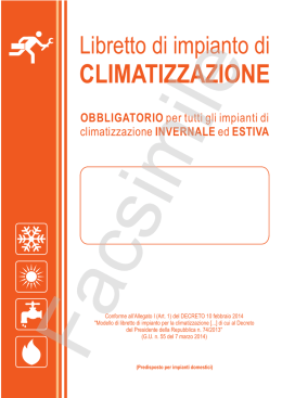 del DECRETO 10 febbraio 2014 Modello di libretto di