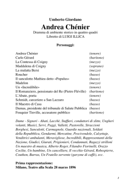 Libretto - di cose un po