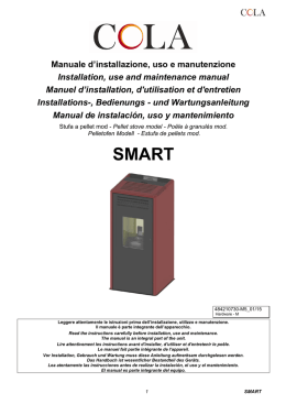 Manuale d`installazione, uso e manutenzione Installation, use and