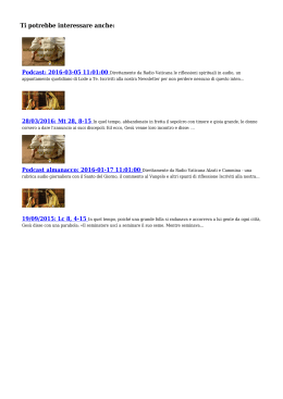 Libretto PDF Visita Papa Francesco 21.03.2015