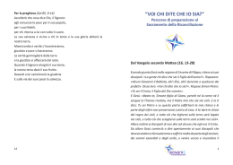 Formato stampa libretto A5 - Giovani e Riconciliazione
