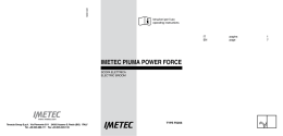 IMETEC PIUMA POWER FORCE