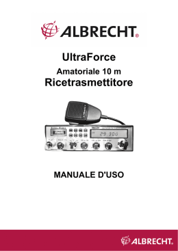 UltraForce Ricetrasmettitore - Alan-Albrecht Service