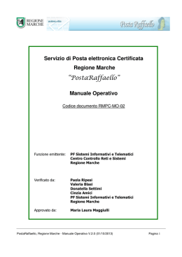 Manuale operativo