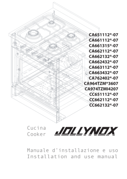 Manuale d`installazione e uso Installation and use manual Cucina
