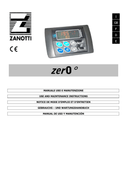 Manuale uso GS