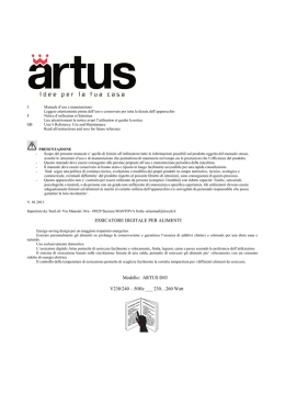 Manuale d`uso
