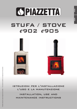Manuale Stufe e902-e905 2 lingue:Manuale Multinsert (IT