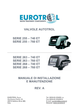 Manuale 2 - L`Acquaria, &egrave; presente nel campo della depurazione