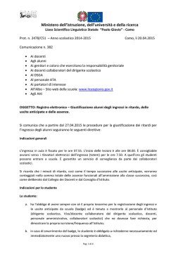 Ministero dell`istruzione, dell`universit&agrave; e della ricerca