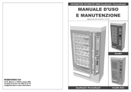 manuale d`uso e manutenzione