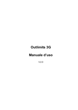 Outlimits 3G Manuale d`uso