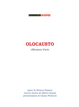Scarica libretto "Olocausto"