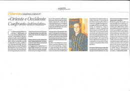 la parola al direttore - Teatro Sociale di Como