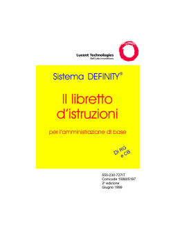 Il libretto d`istruzioni per l`amministrazione di base