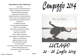scarica il libretto del campeggio - Parrocchie Montecavolo e Salvarano