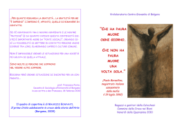 libretto via crucis nei rioni 2010