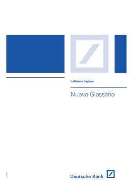 Nuovo Glossario