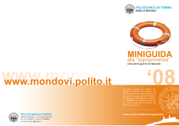 sopravvivenza - POLITECNICO DI TORINO