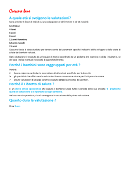 Crescere bene