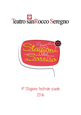 Libretto stagione 2016