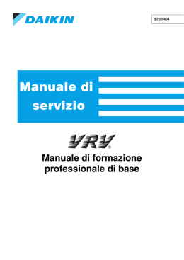 VRV Manuale di formazione professionale di base~SIT30 - H-Tec