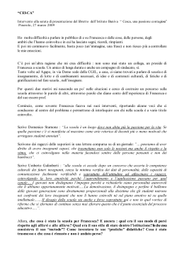 relazione di Mauro Ughetto - associazione lavoratori pinerolesi alp